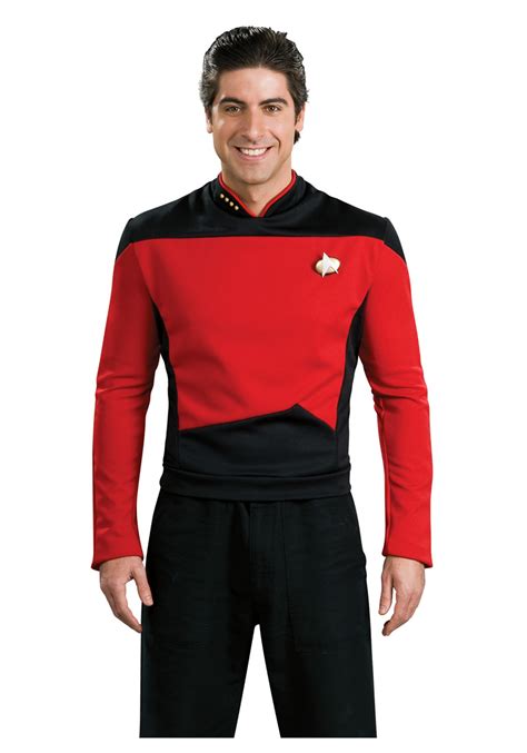 star trek uniforms for men